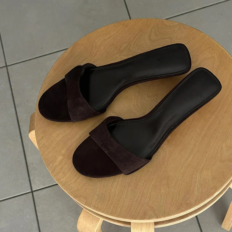 شباشب نسائية صيفية أنيقة مفتوحة من الأمام بكعب عريض أنيق وأحذية الحفلات المسائية للسيدات