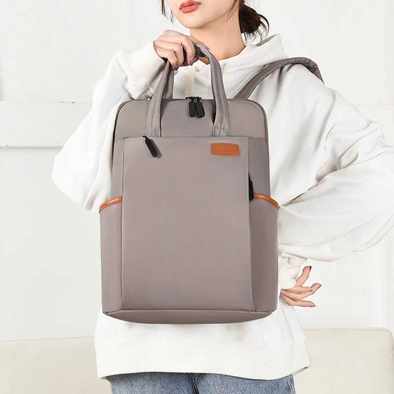 Women Backpack Oxford Cloth Waterproof New Korean Style Outdoor Travel Bag 14 inch Laptop Backpack