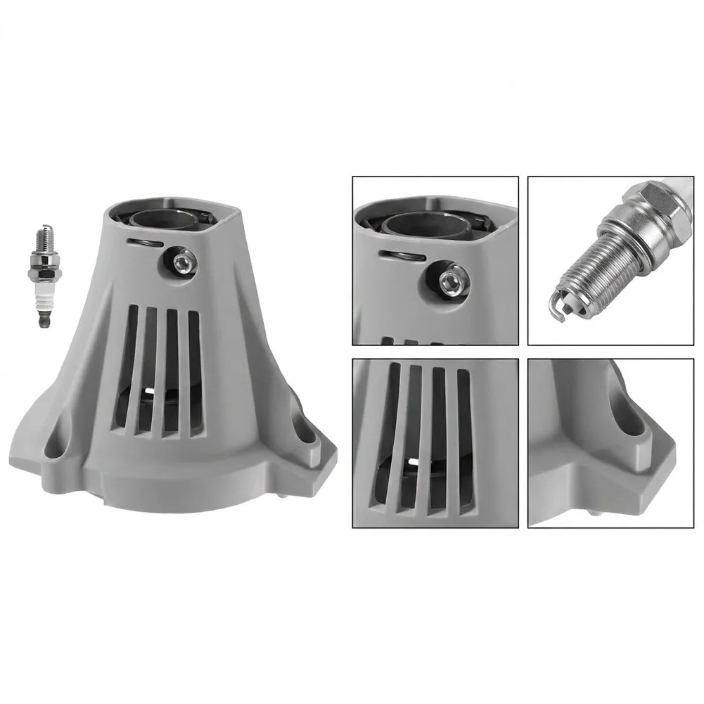 Replacement Drum Housing Trimmer Clutch Kit For Lawn Maintenance Standard Dimensions Wear-resistant Metal Construction