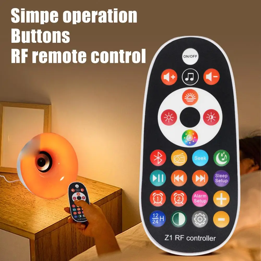 

Awakening Light Alarm Clock Bluetooth Music Sunrise Night Sounds Simulation Sleep White Natural Color Aid Machine Light Noi K8V5