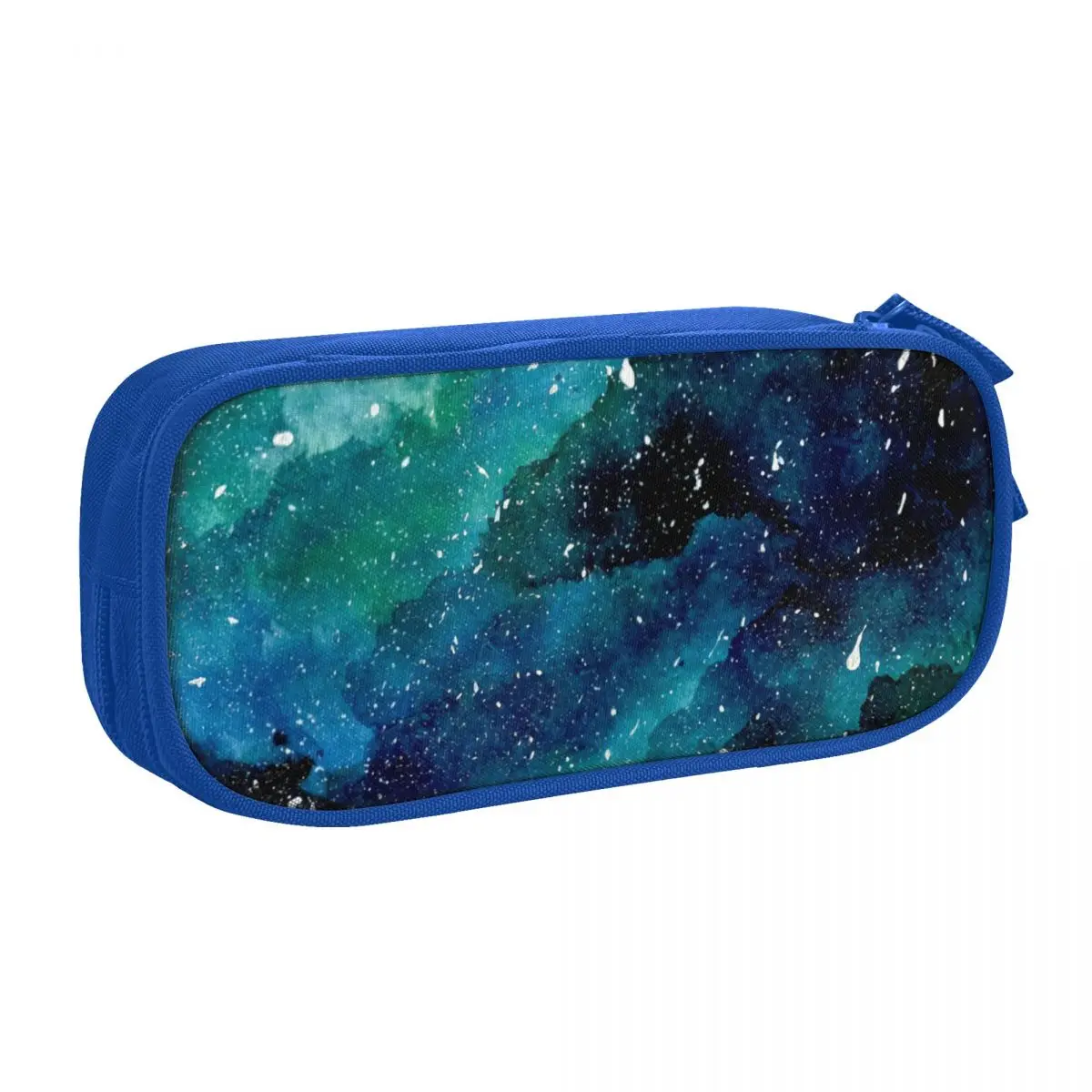 Custom Emerald Galaxy Cute Pencil Cases Girls Boys Large Storage Pencil Pouch Students Stationery