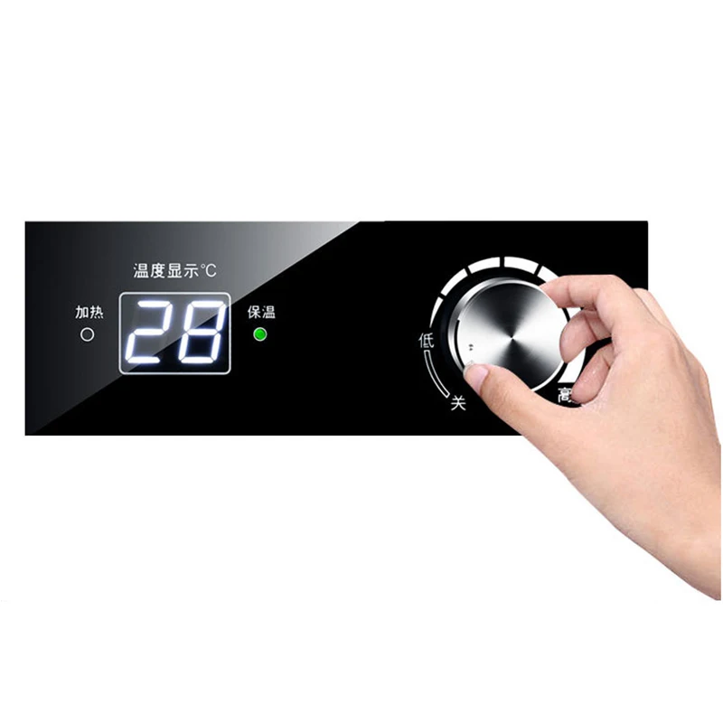 60L Electric Water Heater 2000W Household Water Storage Type Fast Heating Energy Saving Leakage Protection Fault Self-test