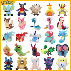 Pokemon Fit Plush Toys Milotic Butterfree Lugia Meowth Haxorus Garchomp Shinx Dragonair Furret Stuffed Peluche Dolls Gift Kids