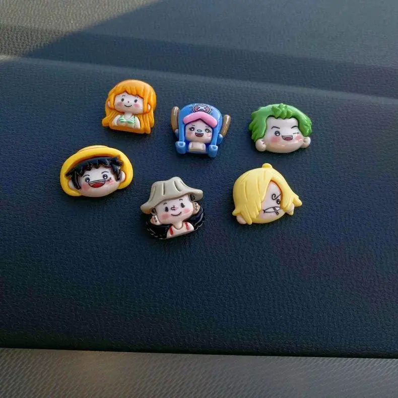 One Piece Cartoon Cute DIY Patch Kawaii Anime Multifunctional Decorative Sticker Car Ornament Anime Merchandise Wholesale - view 4