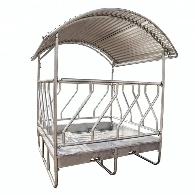 Selling Luxury Custom Horse Farm Feeder with Roof for Horses