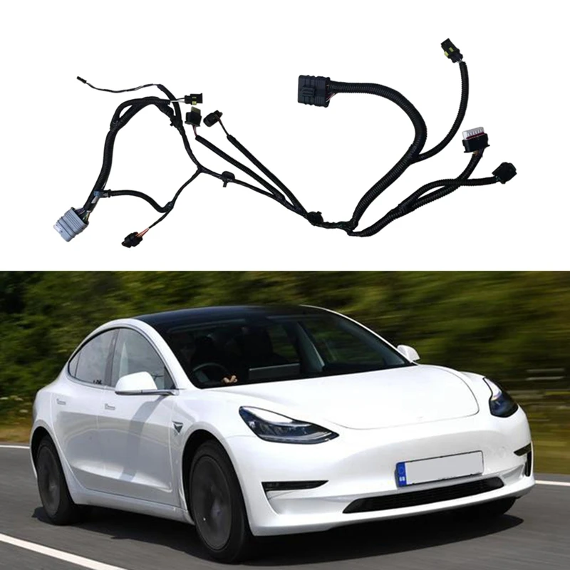 Front Bumper Wiring Harness 1567961-00-A For Tesla Model 3 2017-2023 Bumper Parking Sensor Line Harness 156796100A