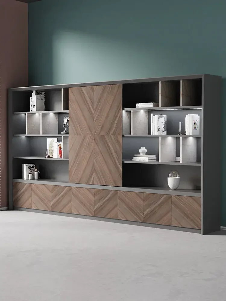 

Office furniture simple modern creative file cabinet bookcase bookshelf storage trellis cabinet storage Office display cabinet