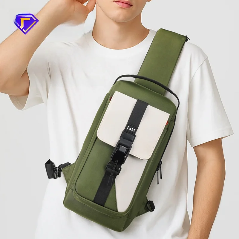 casual-sports-crossbody-bag-men's-fashion-multi-functional-chest-bag-for-commuting-traveling-oxford-cloth-single-shoulder-bag