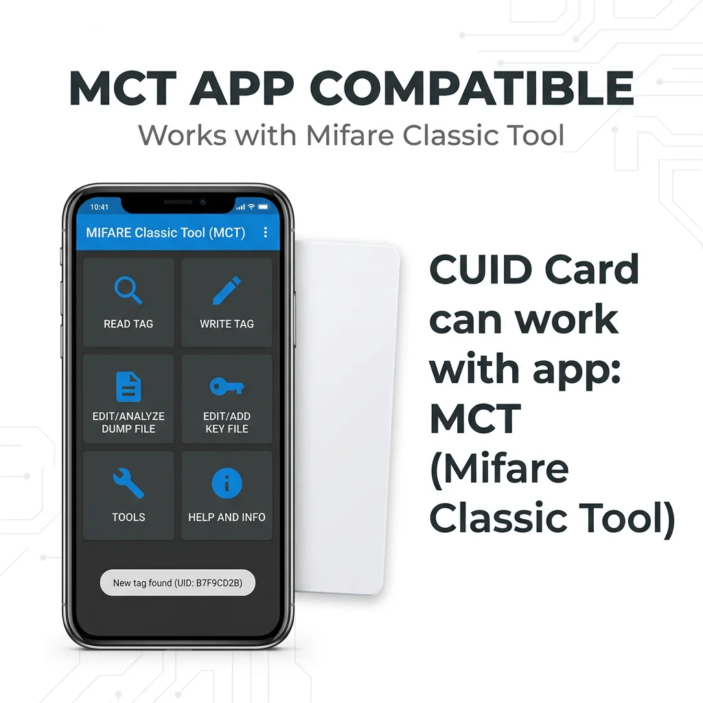 CUID Card Gen2 Magic MCT RFID Smart Chip Rewritable 13.56Mhz Clone NFC ISO14443 Replicator Copy IC Copier Badge