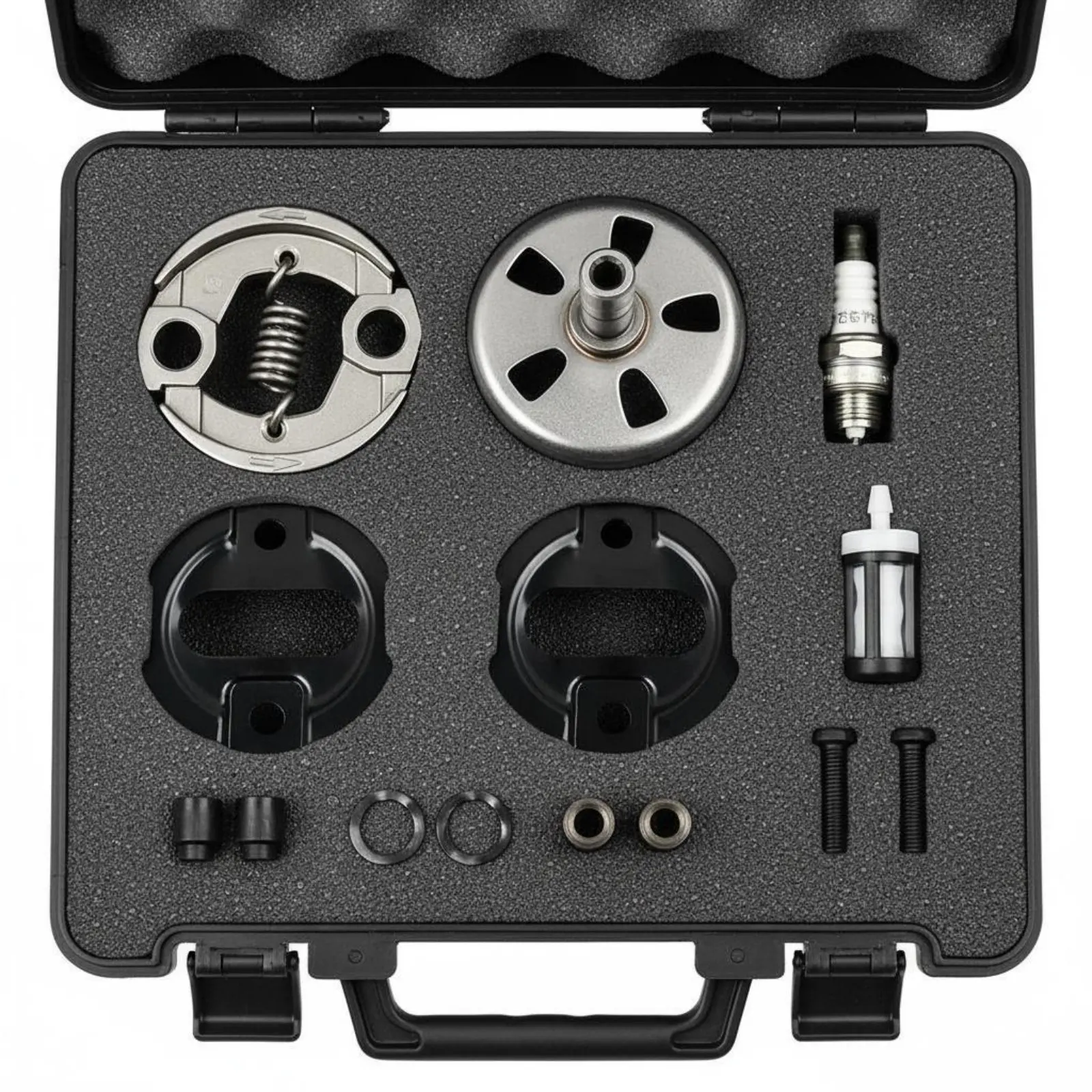 

Brush Cutter Clutch Part Easy Install Clutch Assembly Set Wear Resistant Stainless Steel for Workshop