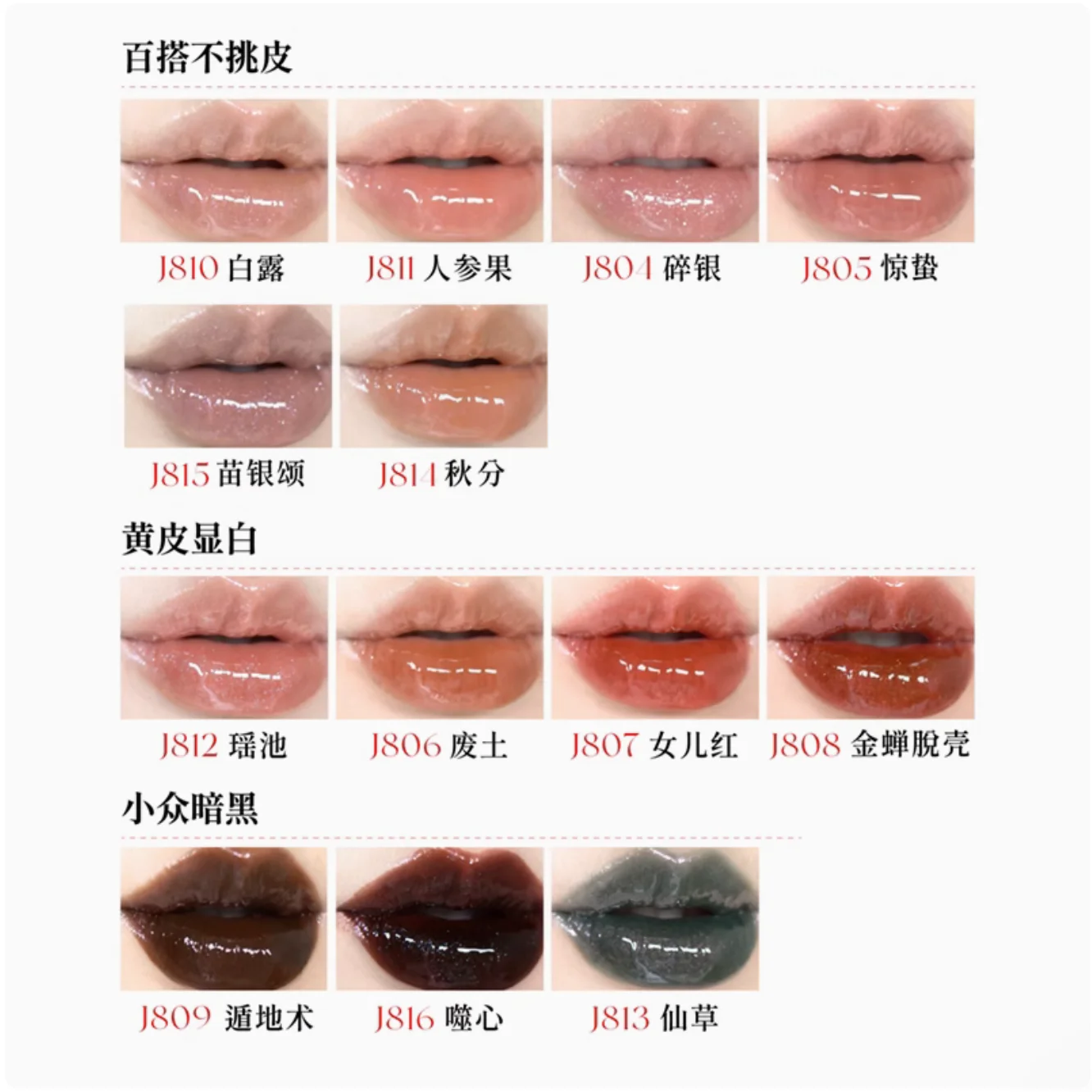 Girlcult Miao fairy maiden Specchio Lucidalabbra Idrata Idratante Labbra film veloci lucentezza Rossetto Trucco Cosmetici