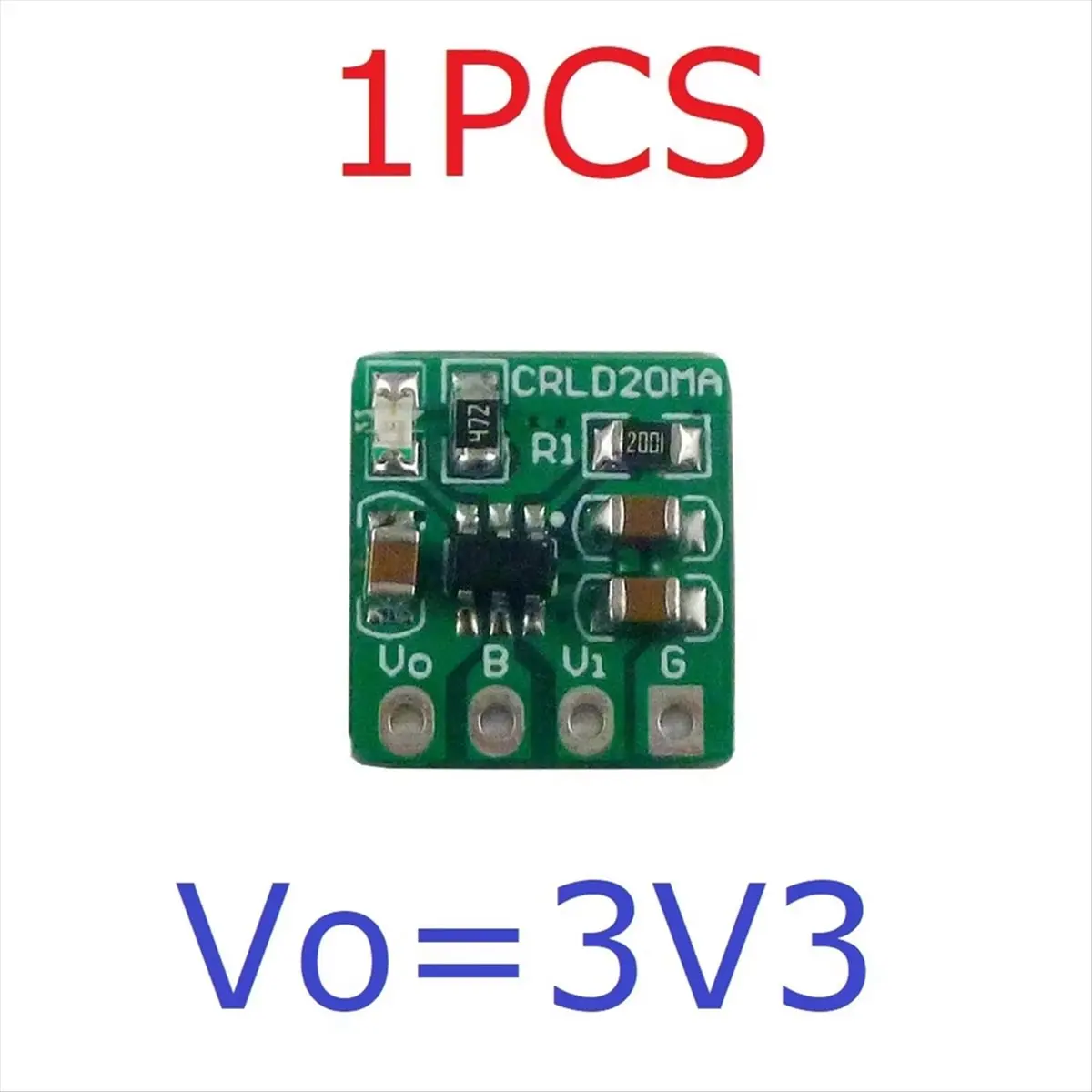 A85P CRLD20MA Mini 2 in 1 3.7V 3.8V Li-Ion Li-Polymer Battery Charger & 4.2V to 3.3V Ldo Buck Dc Dc Converter Module