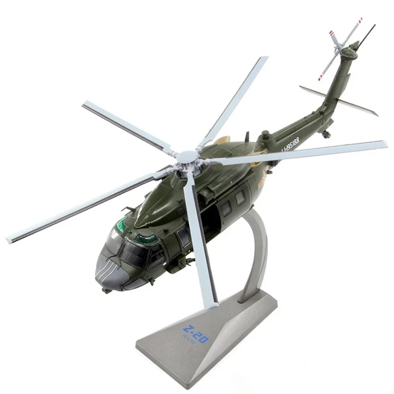 AF1 1:72 Scale China Land Aviation Z-20 Helicopter Model Diecast Alloy Classics Toys Souvenir Ornaments Gifts Static Display