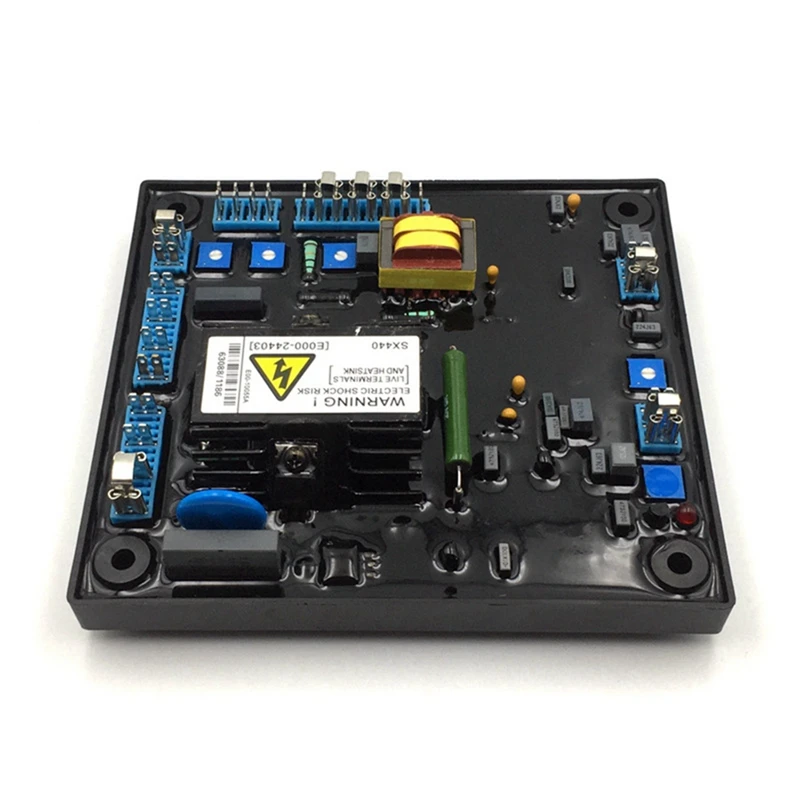 Pezzi di ricambio di ricambio per regolatore di tensione del generatore Sx440 Avr per generatori brushless da 500 Kw, tecnologia a montaggio superficiale