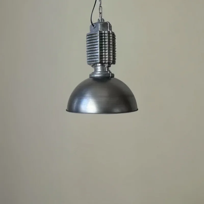 Lustre de vento industrial americano, restaurante de design de metal, lâmpada de bar de estúdio