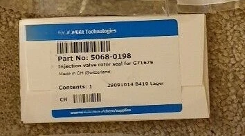 

For Agilent 5068-0198 Inje ction Valve Rotor Seal For G7167B Multisampler