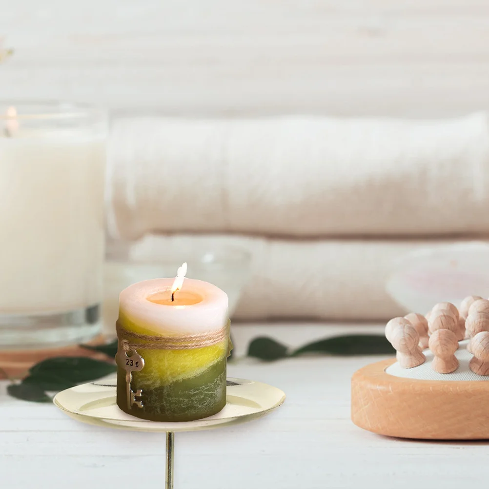 

20Pcs Decorative Holders Iron Metal Tea Light Holder for Table Centerpiece Desktop Base Fixture Tea Light Holder