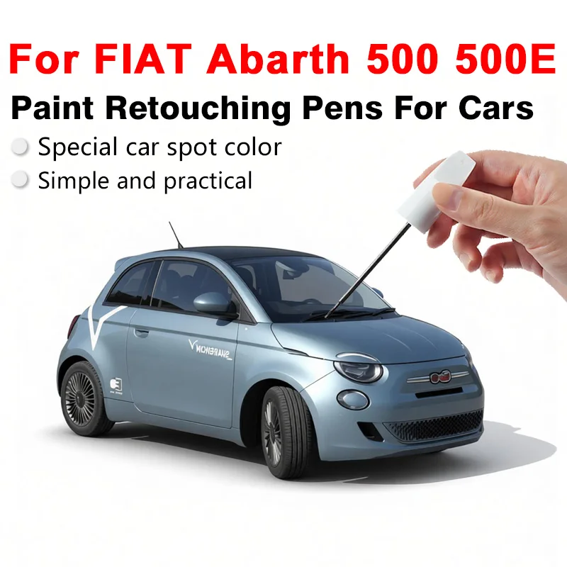 For FIAT Abarth 500 500E Professional Car Paint Touch Up Pen Covers Small Scratches Restores Color Improves Vehicle Appearance