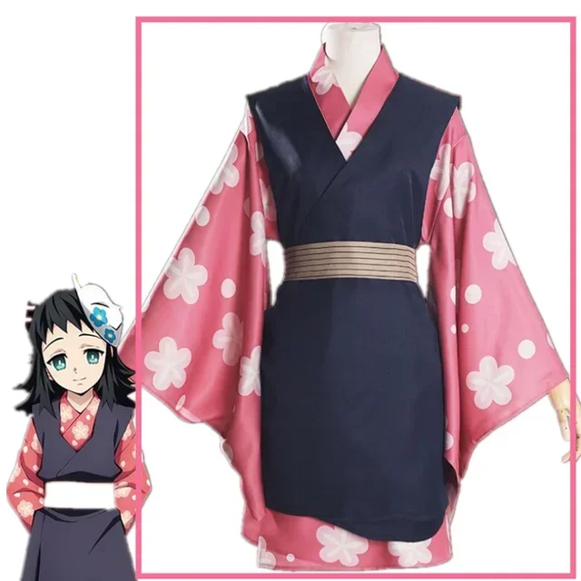 

Makomo Cosplay Uniform Feestpak Anime Kimono Volledige Set Makomo Cosplay Uniform Feestpak Anime Kimono Volledige Set