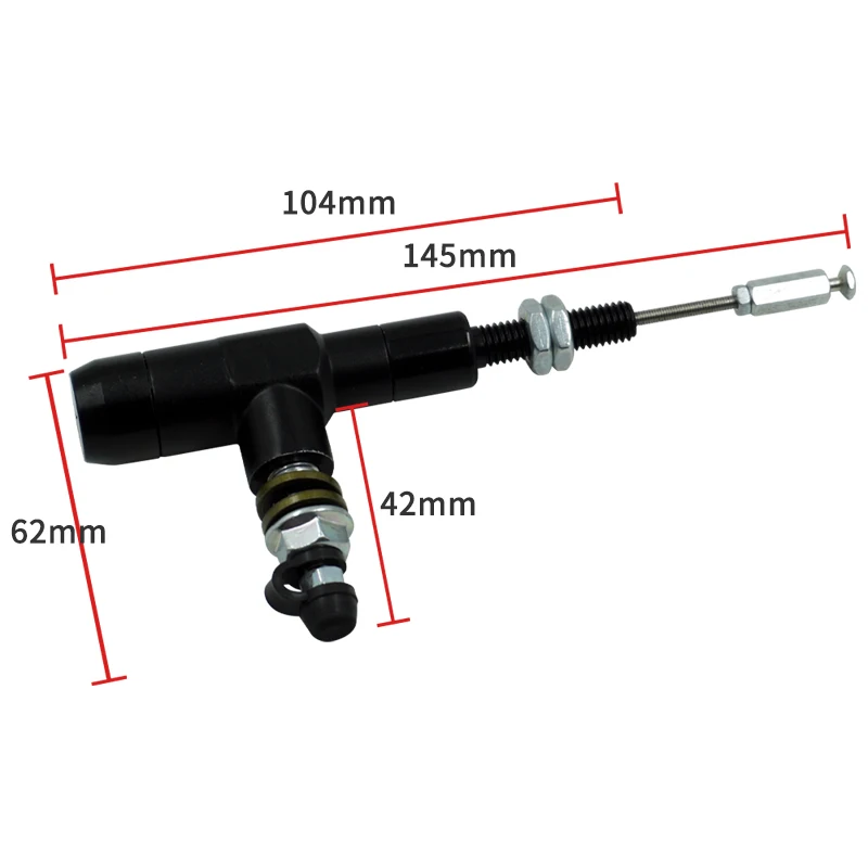 Universal Motorcycle Hydraulic Clutch Master Cylinder Rod Brake Pump