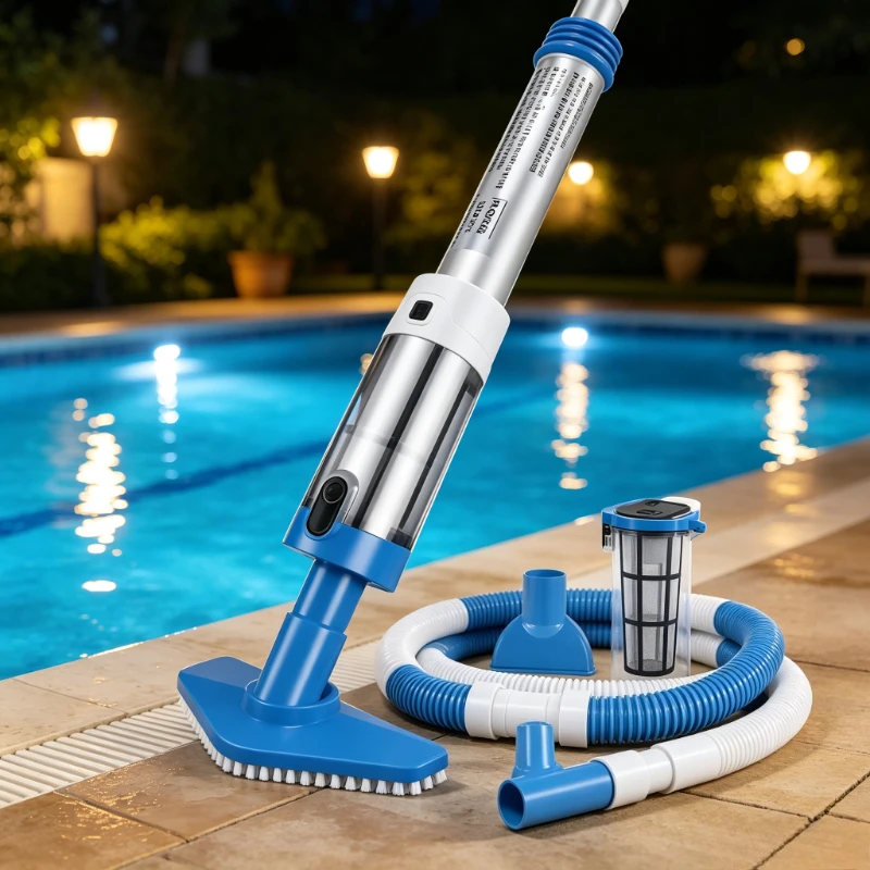 NEW Rechargeable Handheld Pool Vacuum Cleaner Cordless Portable for Pool Spas Hot Tubs Fish Tank