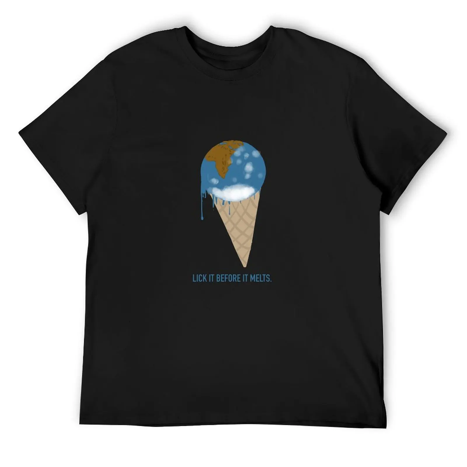 

Lick it before it melts T-Shirt summer clothes anime figures summer shirt men clothing