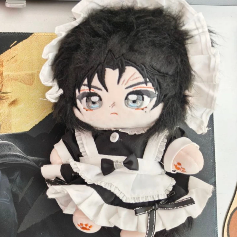 

In Stock Where Winds Meet Fan Made 20cm Cute Dress Up Cotton Doll Jiang Yan Gaming Merchandise Figurine Desktop Decor Gift