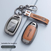 Modern Car Key Cover Suitable for Beijing Hyundai Ix35 Name Ilan Naver Festa Sonata Ix25 Veloster Package Accessories