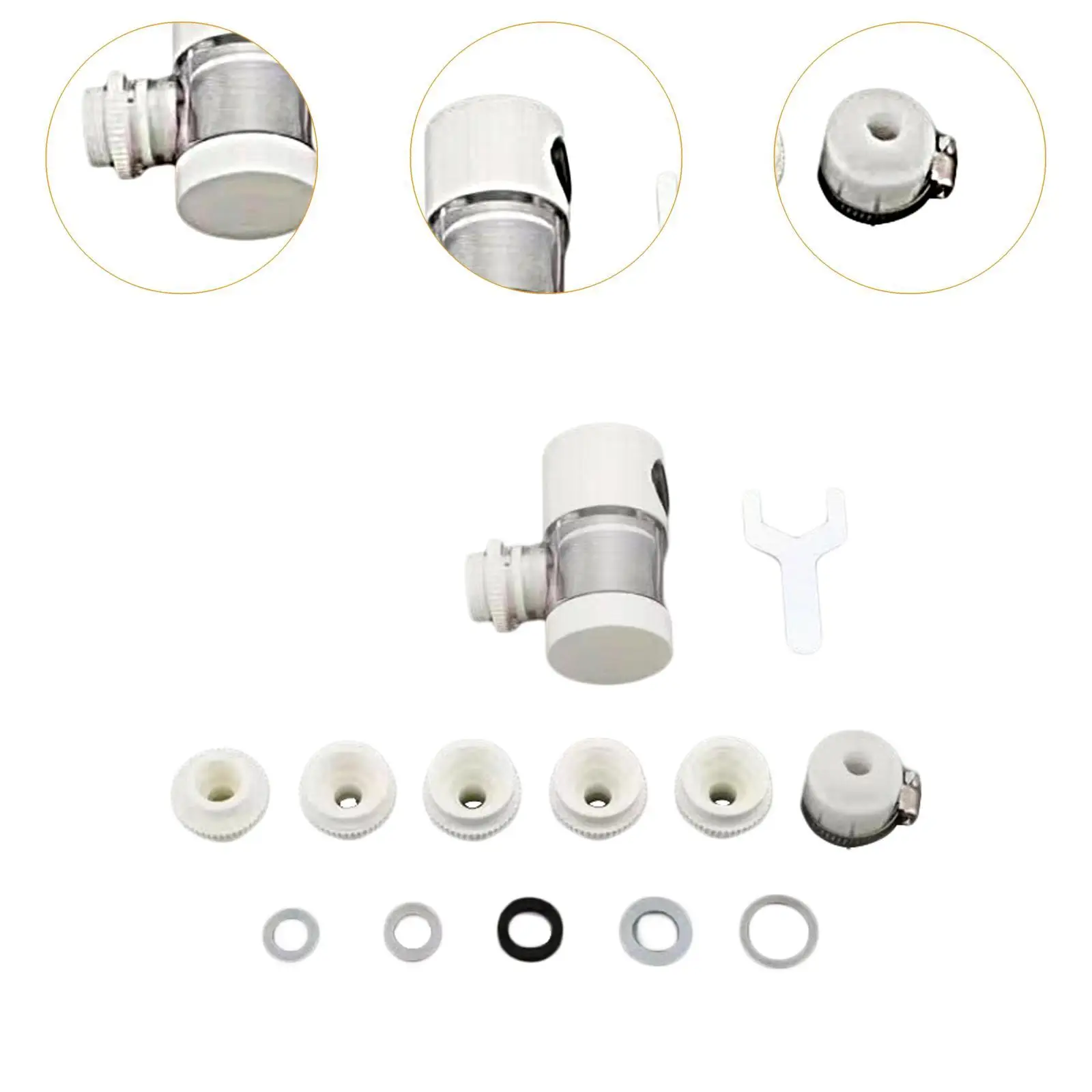 Filtre Nettoyable pour Évier de Cuisine, Accessoire de Purification pour Automobiles