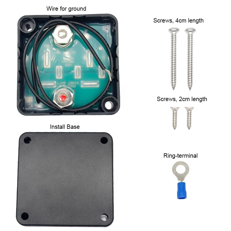 Imagem -03 - Tensão Relé Sensível Vsr Dupla Bateria Relé de Carregamento Automático Duplo Inteligente Bateria Isolador 12v 140amp