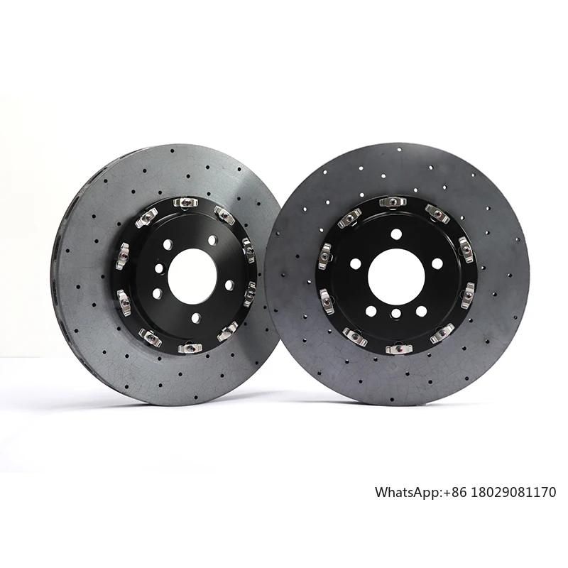 customize high quality carbon ceramic brake disc discs for porsche Lamborghini ferraris