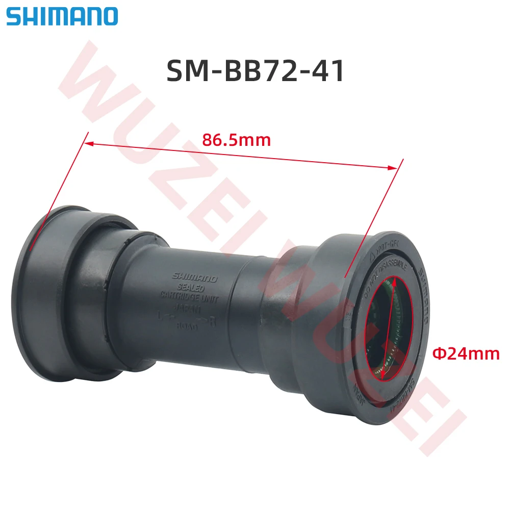 SHIMANO ULTEGRA/TIAGRA HOLLOWTECH SM-BB72-41/SM-BB72-41B/BB-RS500 Road Bike PF/BSA Bottom Bracket for GRX/SORA R3000 Carriage BB