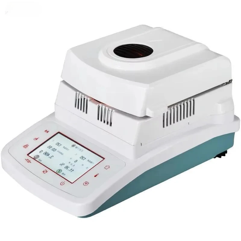 

Customizable Automatic Halogen Heating Moisture Analyzer Rapid 50g 0.005 100g 0.005 for Tea Grain Feed Corn Plastic - Accurate A