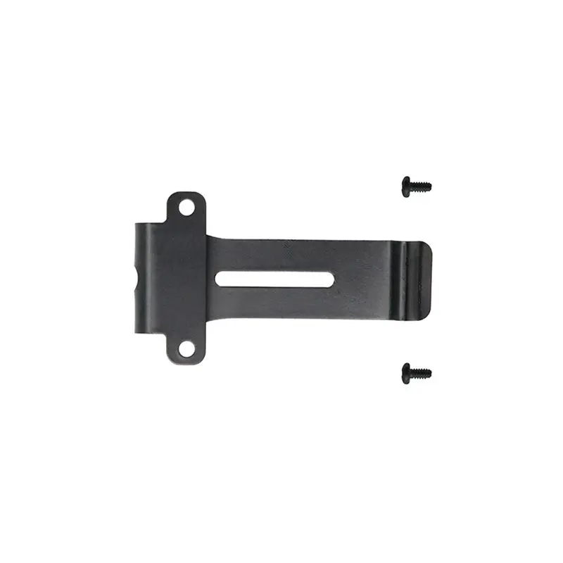 DT18 2X Belt Clip for LINTON LT-6100 Two Way Radio Walkie Talkie, Durable Metal Back Clip, Easy Installation