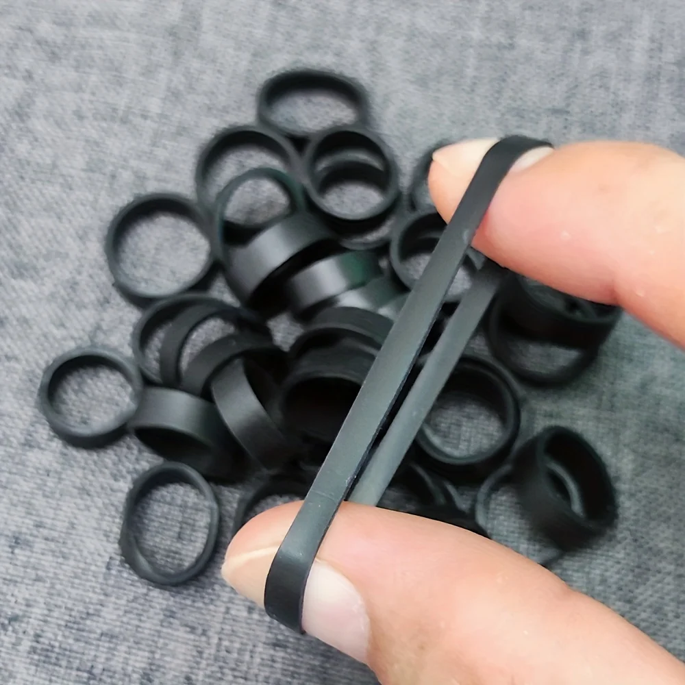 Imagem -05 - Elastic Black o Rings Bandas de Borracha Stretchable Anéis de Látex Suprimentos para Papelaria Doméstica Pacote de Escritório 400 Pcs