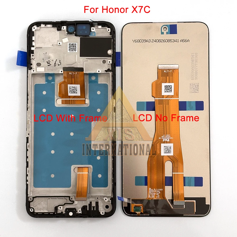 Original For Honor X7C LCD X7C Display Screen Touch Panel Digitizer For Huawei Honor 200 Smart LCD Frame