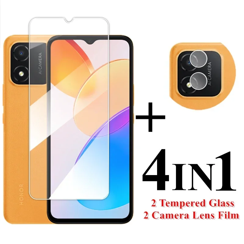 

For Honor X5 Glass 6.5 inch Transparent Screen Protector For Honor X5 4G Tempered Glass For Honor X5 4G Camera Lens Film