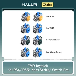 HALLPI TMR Electromagnetic Joystick for Switch Pro PS5 PS4 Xbox Series Controller Low Power Design for Repair Replacement