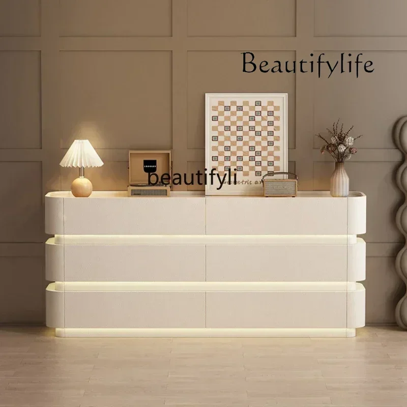 C Floor Cloakroom Middle Island Table Display Storage Storage Jewelry Cabinet Multi-Layer Home