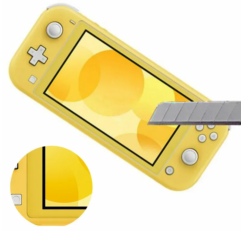 Protector de pantalla de vidrio HD templado premium para Nintendo Switch Lite protección de pantalla película de vidrio más vendida 0,3 mm
