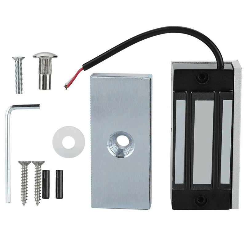 

Top Deals Dc24v Door Electric Magnetic Electromagnetic Lock 60Kg Holding Entry Access Mini