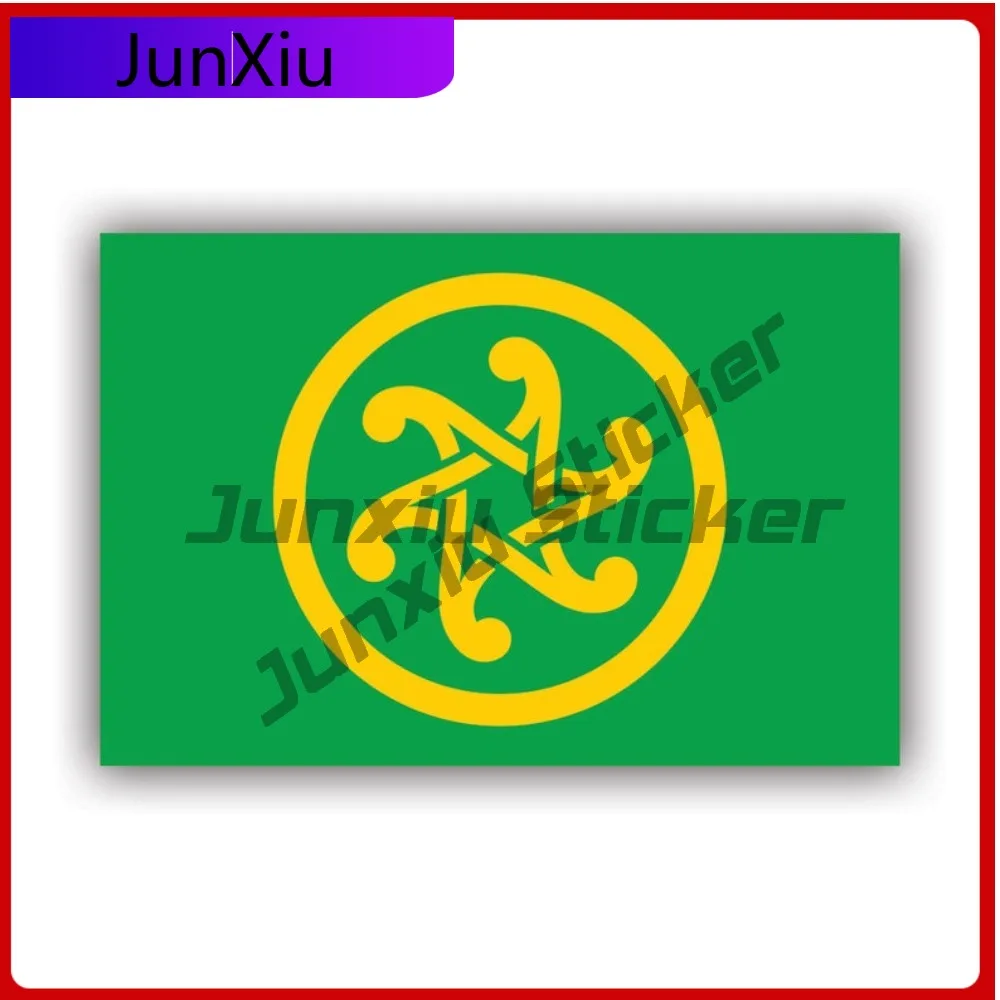 

Pan-celticism Flag Stickerwaterproof Outdoor Decalspan Celticism Cute Bumper Waterproof Vinyl Decal For Door Trim Protection