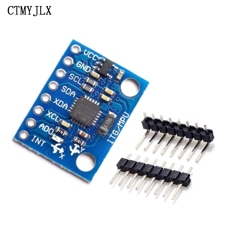 5-10 ชิ้น IIC I2C GY-521 MPU-6 - Accelerometer Mpu6050 บทวิจารณ์และราคา