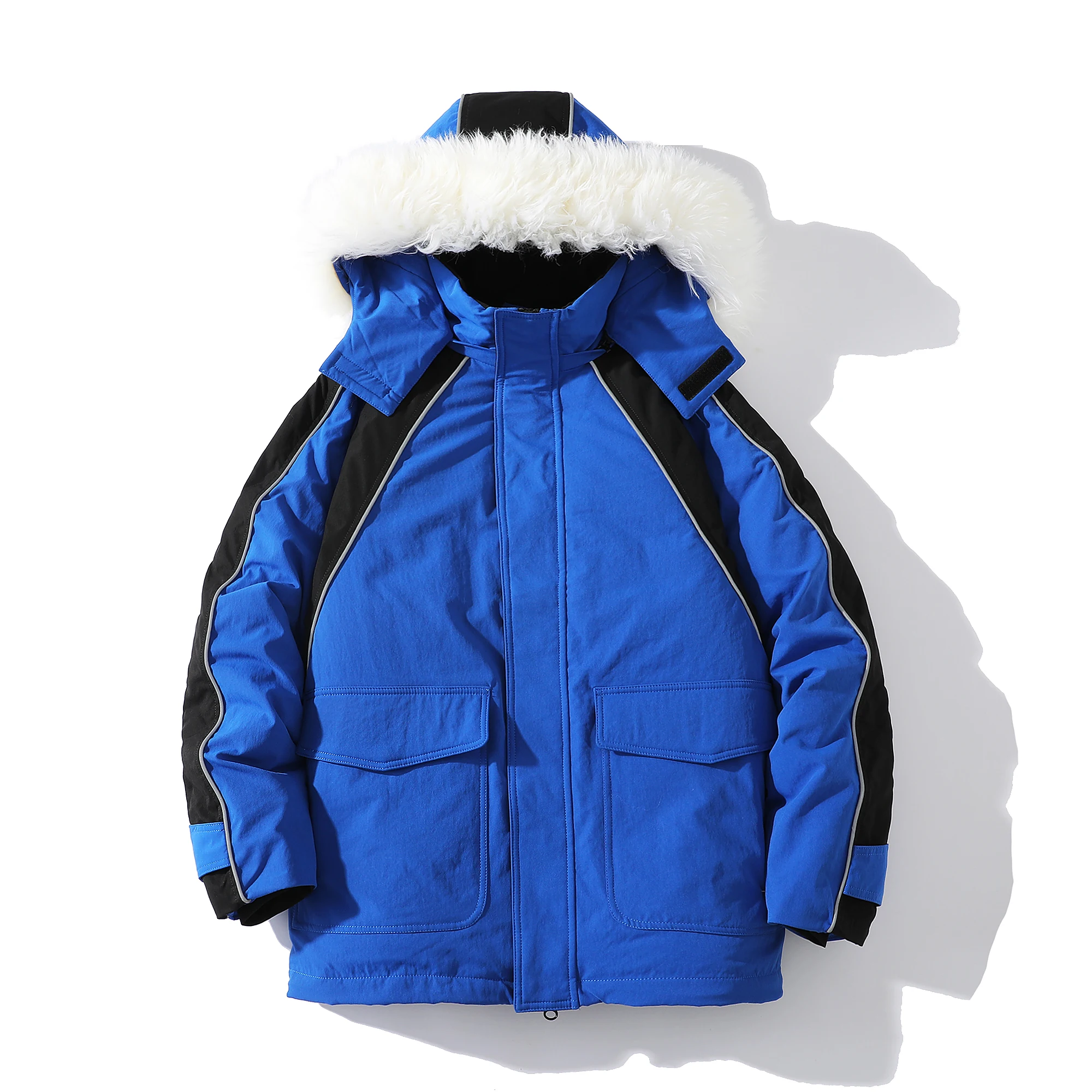 

Faionable Thiened Autumn Winter New Sle ex down Jaet Men Women Couple Korean Trendy Street Sle High-End Feeling...