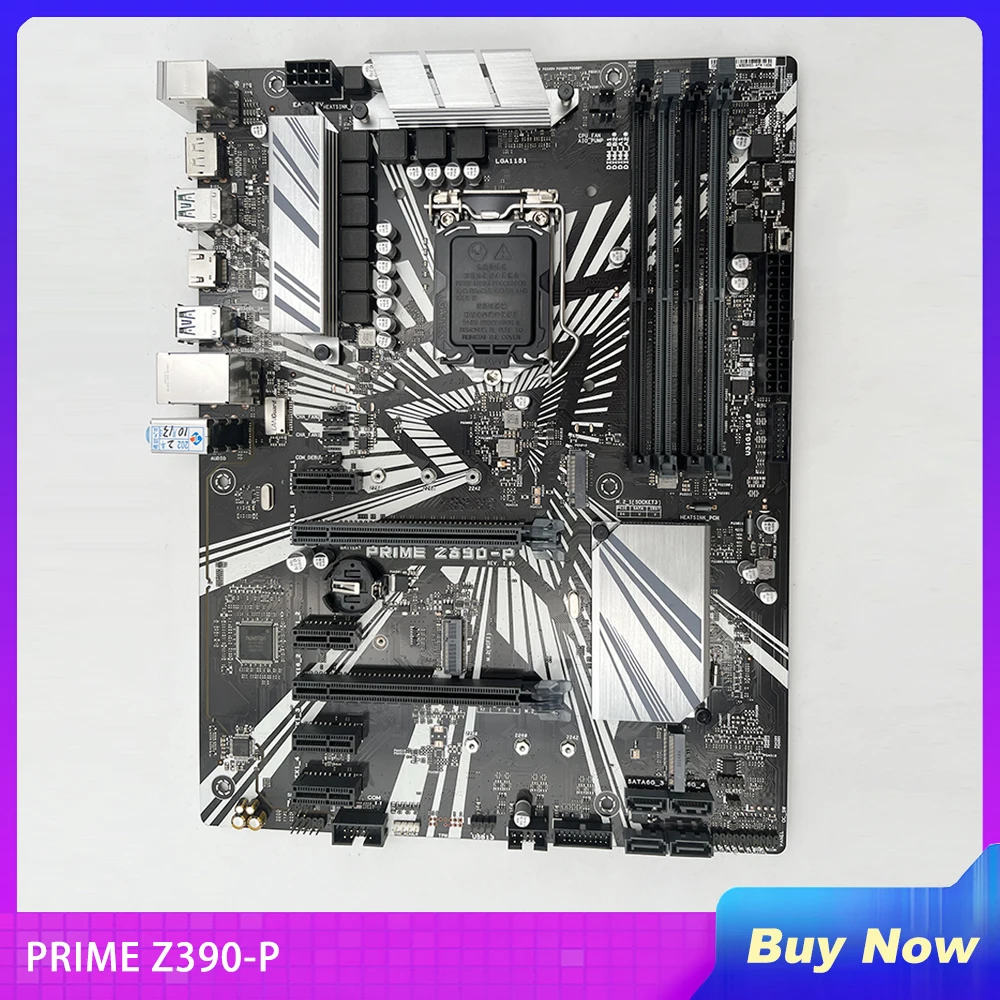 

PRIME Z390-P для настольных ПК, материнская плата LGA1151 DDR4, поддержка 9-го/8-го поколения i9/i7/i5/i3 USB3.1 M.2