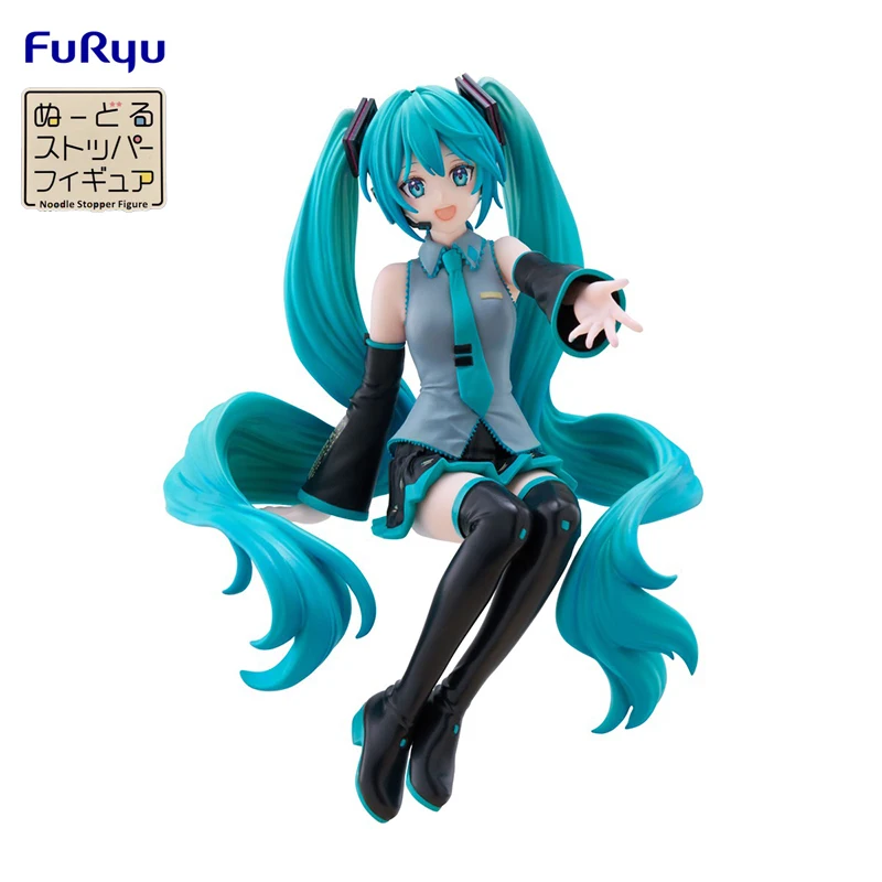 

Фигурка FuRyu с лапшой Hatsune Miku Nardack Ver. ПВХ 14 см аниме фигурки модель коллекция игрушек