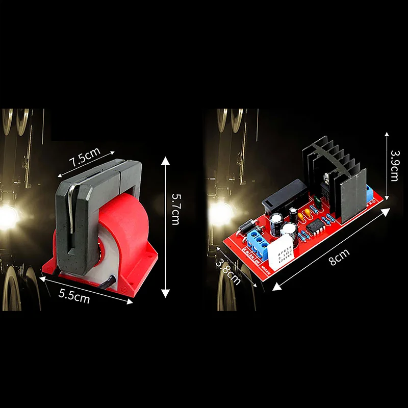 1PCS High-Power New 30,000 Volt High-Voltage Package Drive Board Inverter Electrostatic Generator Fast Flash Charging Bag