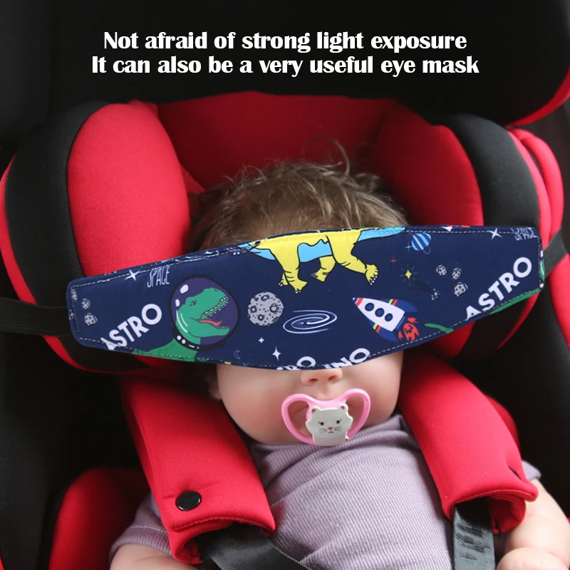 Baby Head Support Car Seat Toddler-Head Band Strap Headrest Hildren Belt Fastening Belt Adjustable Sleep Safety Sleeping Pillows