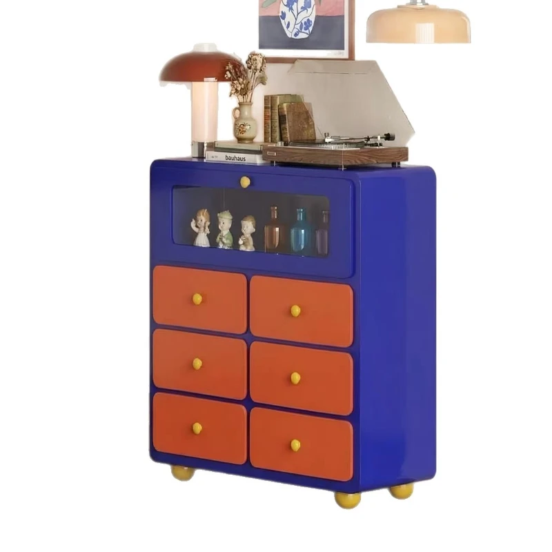 

Solid wood storage chest, multi-layer storage cabinet, sofa side cabinet, living room home bedroom locker