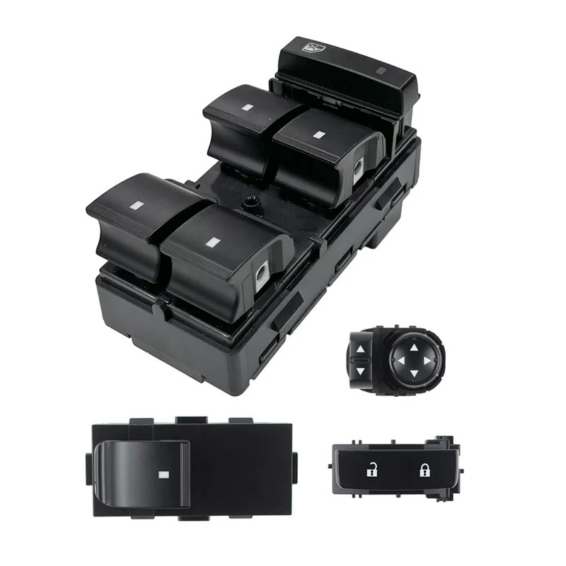 

Front Left Right Power Window Lifter Button Door Lock Mirror Control Switch For Chevy Silverado GMC Sierra